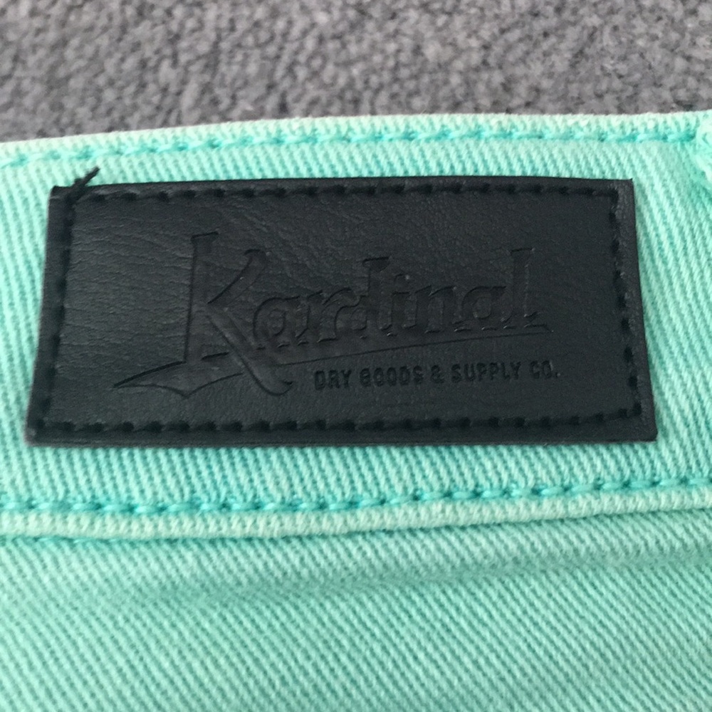 Lime green shorts - Picture 3 of 5